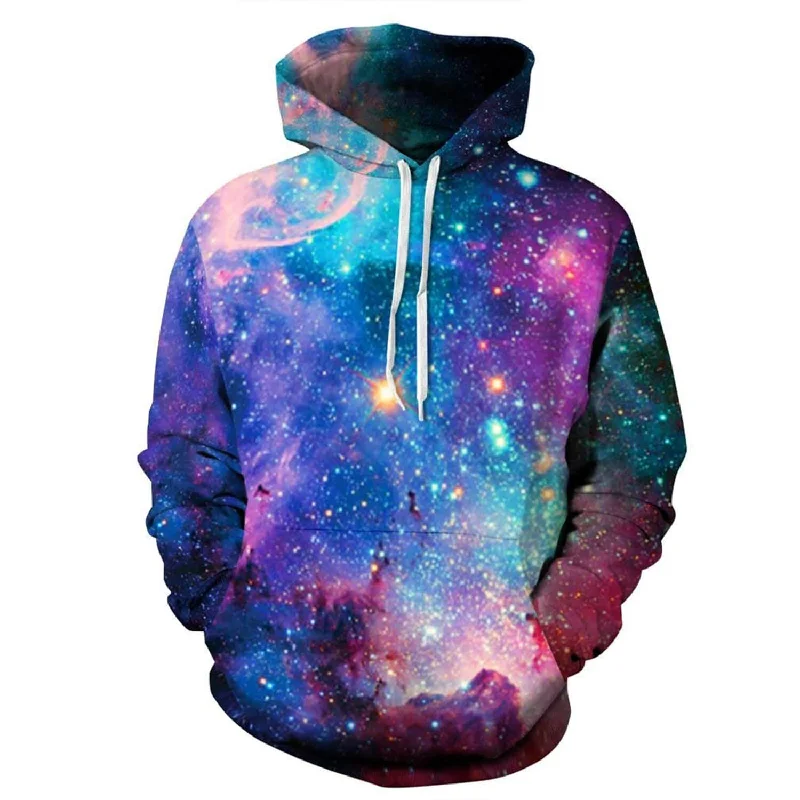 Space Galaxy HoodieWorkout Sweatshirts