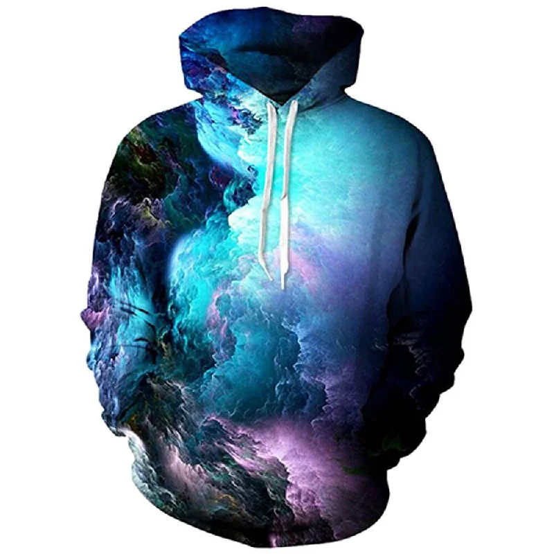 Space Nebular Galaxy HoodiePolyester Hoodies