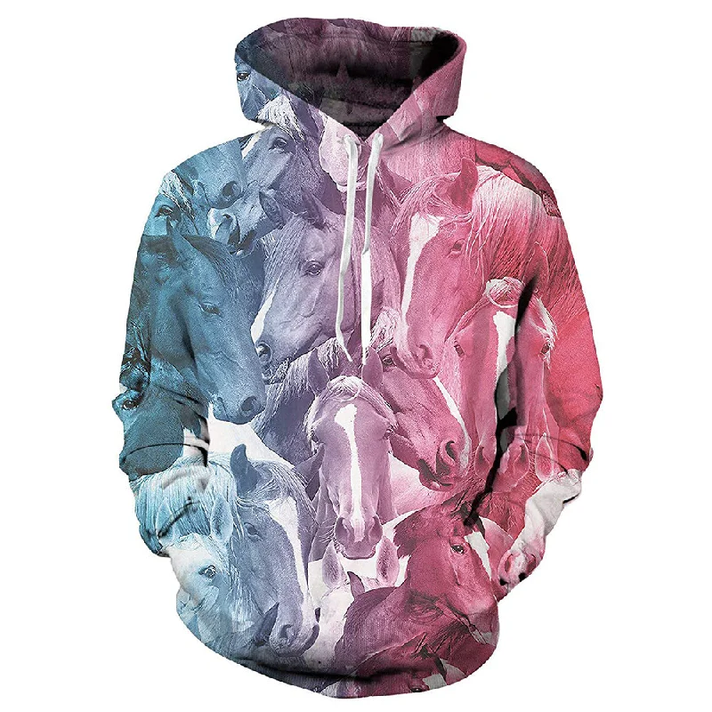 Horse HoodiePainted Hoodies