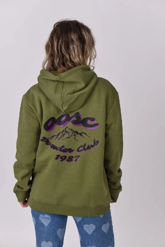 Powder Club Hoodie - KhakiReflective Hoodies