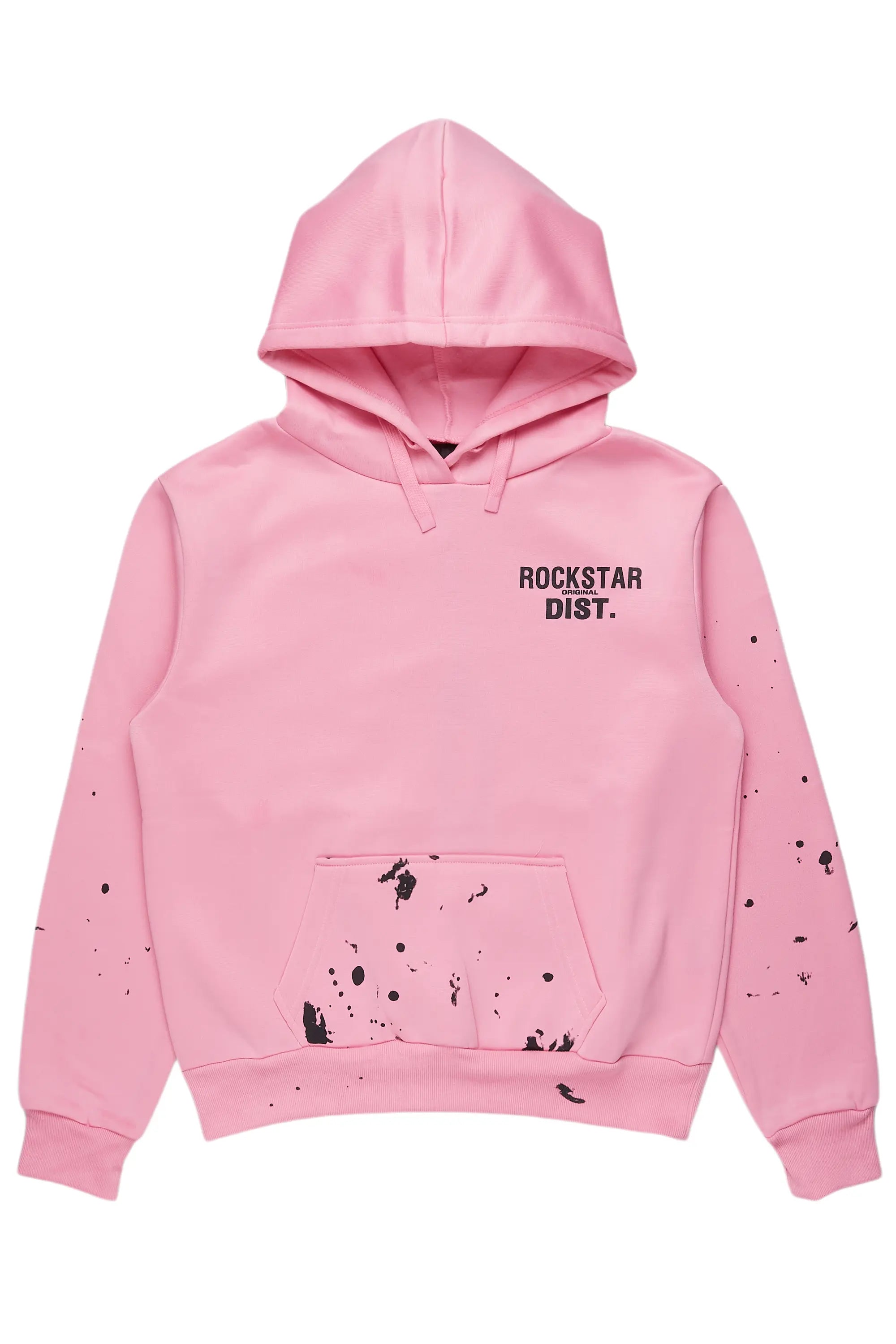 Knit TopNylia Pink Oversized Hoodie