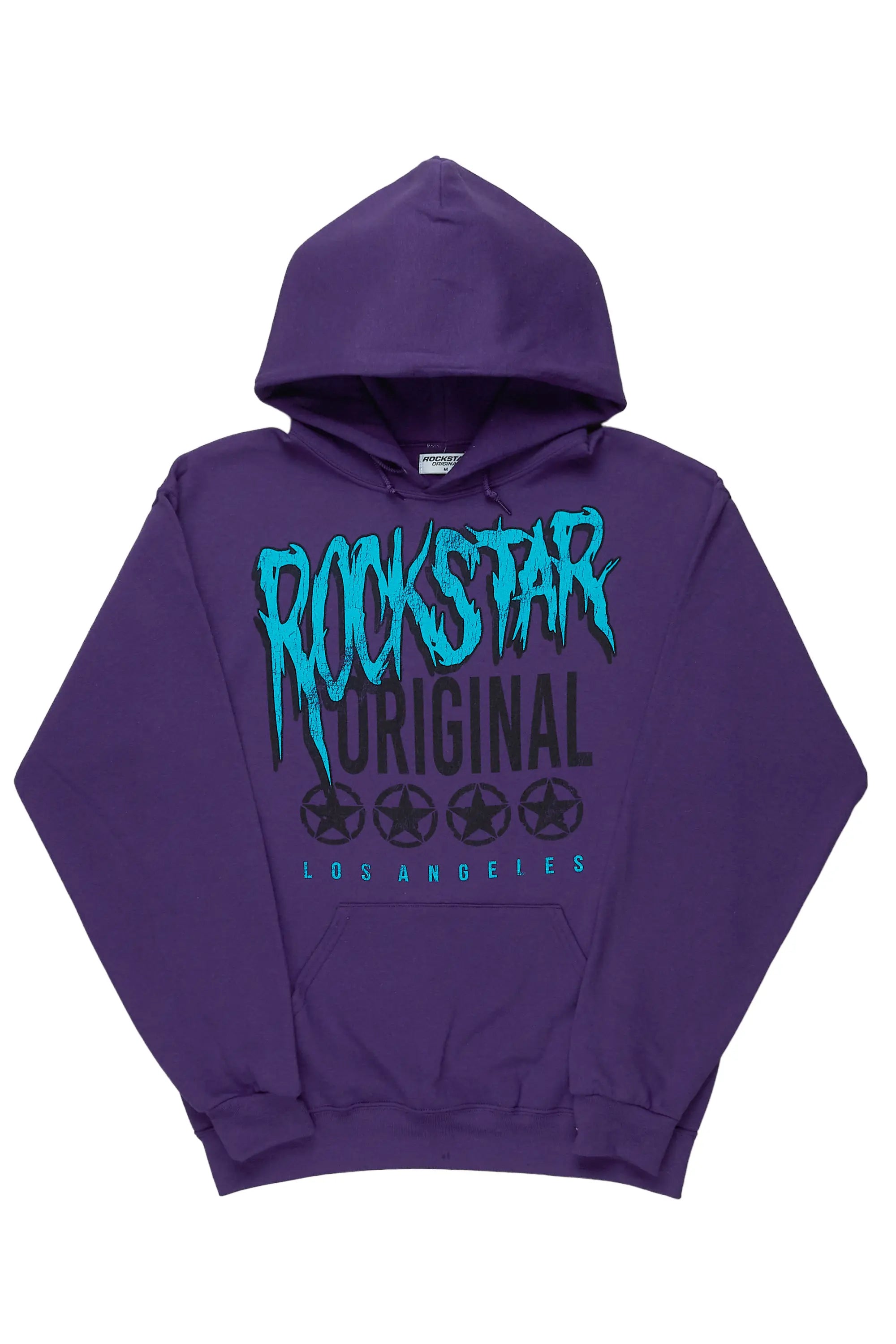 Women's summer topsDiandra Purple Oversized Hoodie