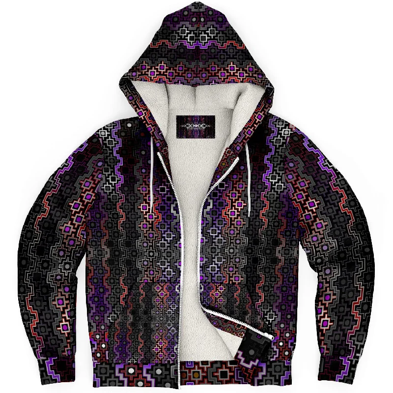 Twilight Healing Microfleece ZiphoodiePullover Hoodies