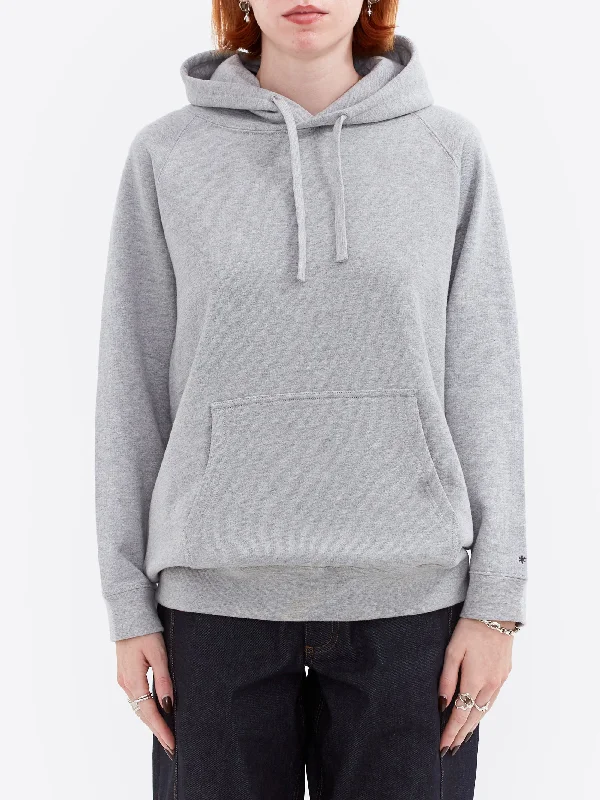 Snow Peak Recycled Cotton Pullover Hoodie W - M.GreyHigh-Fashion Sweatshirts