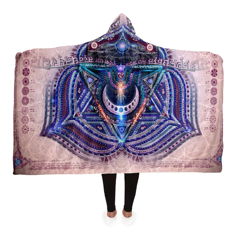 Vishuddha | Throat Chakra Hooded BlanketMinimalist Sweatshirts