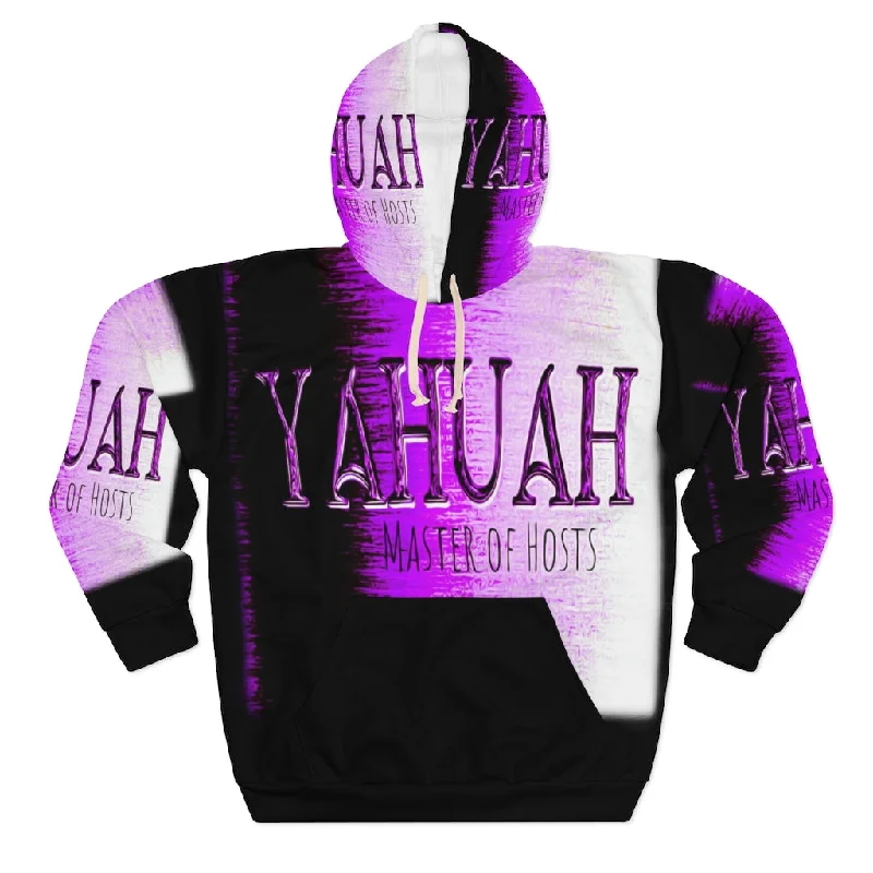 Yahuah-Master of Hosts 01-02 Ladies Designer Pullover HoodieCollaborative Sweatshirts