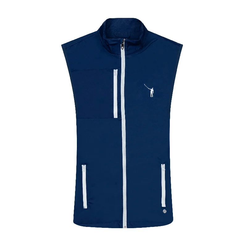 NLU x FJ TempoSeries Softshell Vest | Navy