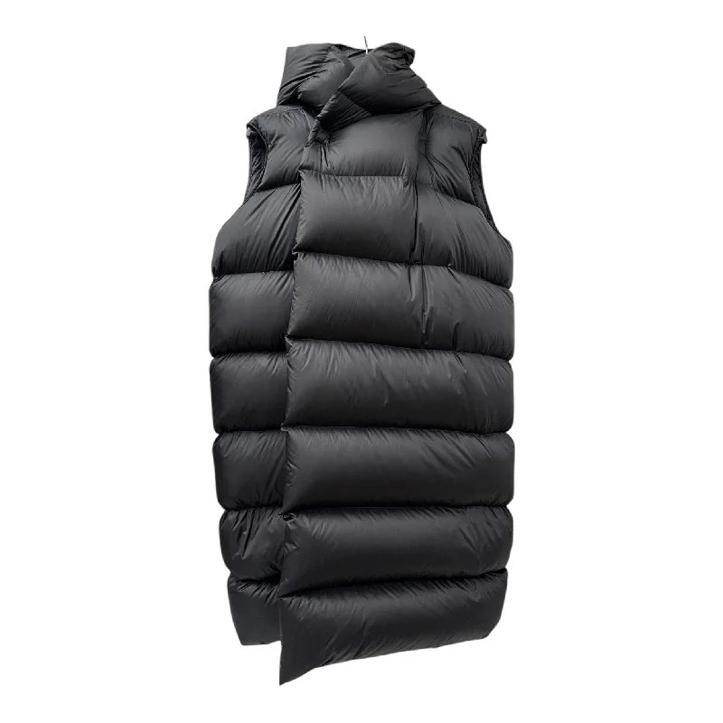 Rick Owens/Coat/6/Nylon/BLK/HOODED PUFFER DOWN VEST