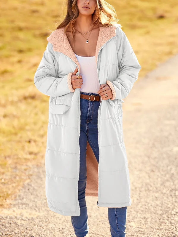 Women's summer topsWomen's  Winter Fashion Clothes Oversized Shearling Fleece Long Coats Jackets